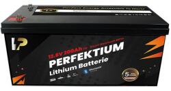 Perfektium akkumulátor/akku LiFePO4 PB 200Ah 12.8V 2560Wh Lítium-vasfoszfát Intelligens BMS, Bluetooth-szal (PB-128V-200Ah)
