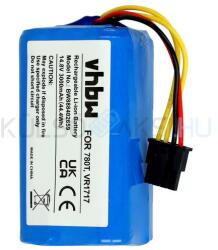 VHBW Akkumulátor Proscenic VR1717 - 3000mAh, 14.8V, Li-ion (WB-888402659)