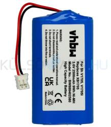 VHBW Akkumulátor Euro Pro XB1705 - 2500mAh, 3.6V, NiMH (WB-888402580)