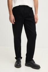 Giorgio Armani kordbársony nadrág fekete, testhezálló, XM000075 AF10391 - fekete 33/32