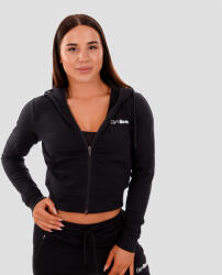 GymBeam Дамски суичър TRN Zip-Up Black XS