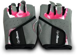 GymBeam Дамски фитнес ръкавици Camo Pink M