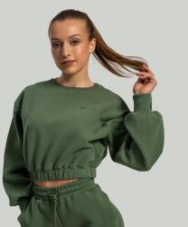 GymBeam STRIX Дамска блуза Lunar Cropped Cedar Green XL