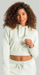 GymBeam STRIX Дамски къс суичър Essential Moon Grey XS