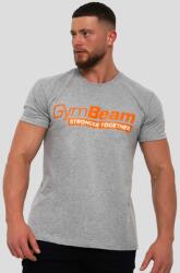 GymBeam Мъжка тениска Stronger Together Grey XL