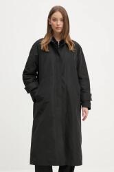 Sandro Ferrone kabát női, fekete, átmeneti, oversize, SFS15YBEALASKA - fekete 38
