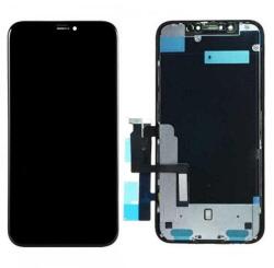 Apple iPhone XR, LCD kijelző érintőplexivel, fekete Felújított (GYÁRI)