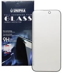 Xiaomi Redmi Note 9S/Note 9 Pro/Note 9 Pro Max/Poco X3/ Mi 10T Lite, Kijelzővédő fólia (ütésálló) (Full Screen Privacy, sötétített, betekintés védett teljes kijelzős) DR