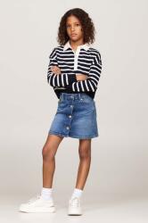 Tommy Hilfiger gyerek farmer szoknya sötétkék, mini, egyenes, KG0KG08243 - sötétkék 110