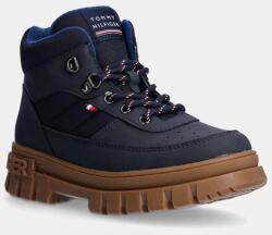 Tommy Hilfiger gyerek téli csizma sötétkék, T3X5-33707 - sötétkék 30