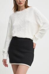 Abercrombie & Fitch szoknya fekete, mini, ceruza fazonú, KI143-4361 - fekete M