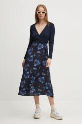 Desigual ruha FILADELFIA sötétkék, midi, harang alakú, 24WWVW37 - sötétkék M