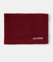 Tommy Hilfiger gyerek csősál bordó, sima, AU0AU01933 - burgundia Univerzális méret