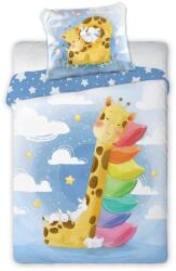 Faro Toys Gyermek ágynemű 135x100 + 60x40 cm Zsiráf