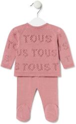 Tous baba pamut melegítő Tricot rózsaszín, Tricot. 2105 - rózsaszín 57-62