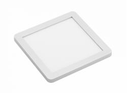 GTV LD-VE15CB-53N LED lámpatest panel VEGAS 3W 100x100, alu, meleg fehér, kábel mini erősítő 2m (LD-VE15CB-53N)