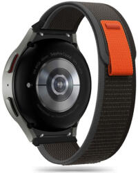 Tech-Protect Nylon szíj Samsung Galaxy Watch 4 / 5 / 5 Pro / 6 / 7 / FE, black/orange