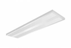GTV LD-VE2120N-50 LED lámpatest VERONA 50W, 2x120 cm, 5600lm, AC220-240V, 50/60Hz, IP20, semleges fehér, felületre szerelt, fehér ház (LD-VE2120N-50)