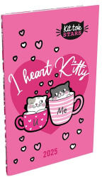 LIZZY CARD Zsebnaptár LIZZY CARD A/6 heti papírborítós Lollipop happy color 2026 (21706) - papir-bolt