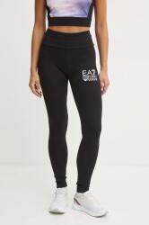 EA7 Emporio Armani legging fekete, női, sima, TJQFZ. 6DTP63 - fekete XS