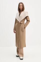 Mackage gyapjúkabát barna, átmeneti, oversize, MAI-CN - barna S