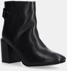 Barbour bőr csizma Piper fekete, női, magassarkú, LFO0733BK31 - fekete Női 40