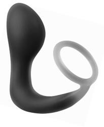 NS Novelties Stimulator Anal cu Inel pentru Testicule NS Novelties Renegade Slingshot Black