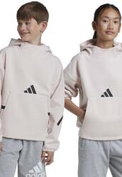 Adidas felső J Z. N. E. HD rózsaszín, nyomott mintás, kapucnis, JF2818 - rózsaszín 128