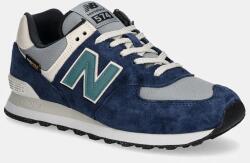 New Balance velúr sportcipő 574 sötétkék, U574SOA - sötétkék Női 41.5
