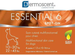 Dermoscent Essential 6 spot-on kutya 10-20 kg 4 db