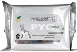 Dermoscent PYOClean törlőkendő 20 db