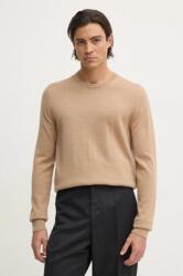 Michael Kors gyapjú pulóver könnyű, férfi, bézs, CF460F77AP - bézs S
