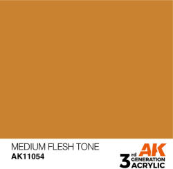 AK Interactive Medium Flesh Tone Acrylic Paint 17ml (AK11054)