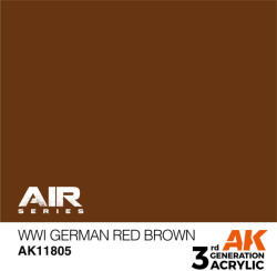 AK Interactive WWI German Red Brown Air Series 17 ml (AK11805)