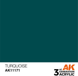 AK Interactive Turquoise Acrylic Paint 17ml (AK11171)