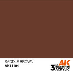 AK Interactive Saddle Brown Acrylic Paint 17ml (AK11104)