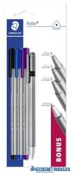 STAEDTLER Vegyes írószer készlet, 4 darabos, STAEDTLER "Triplus® multi set 34P2 (TS34SBK4P2) - kecskemetirodaszer
