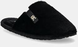 Tommy Hilfiger papucs TH COMFORT HOME SLIPPER fekete, FW0FW08138 - fekete Női 39/40