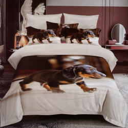 idealisotthon 7 részes fotónyomtatott ágyneműhuzat - tacskógyerek (IO-SY-BL-PRINT-7-DCHBKCD)