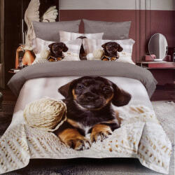 idealisotthon 7 részes fotónyomtatott ágyneműhuzat - tacskókölyök (IO-SY-BL-PRINT-7-DCHBKKD)