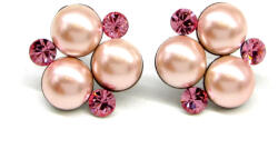 Tripla Xena ÓRIÁS DÍSZES TRIPLA XENA fülbevaló - 16 mm (rose variáció) (2024090901)