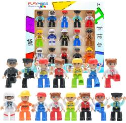 Playmags Set Playmags - 15 figurine magnetice mari Jumbo Jucarii de constructii magnetice