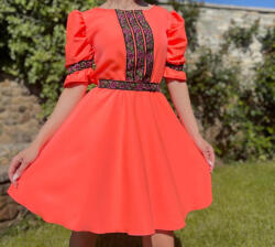 Ie traditionala Rochie Traditionala Trandafira 2 ( Culori de Vara)