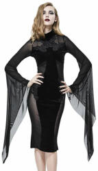 Devil fashion дамска рокля DEVIL FASHION - Angelique готик миди - ESKT020