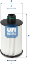 UFI Filtru ulei UFI 25.088. 00 (25.088.00)