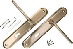 Kotarbau Clanță ușă 72mm placă lungă pentru cheie set - Culoare patină (L024)