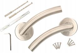 KOTARBAU Set de mânere de ușă 130mm inox din oțel inoxidabil (D094)