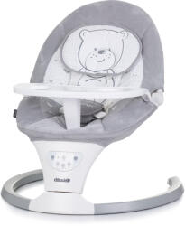 Chipolino Електрически шезлонг-люлка Chipolino - Лера, Гранит (SHELE0241GN) - kindermarket