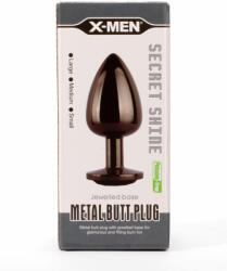 X-Men Secret Shine Metal Butt Plug Gun Colour L - szexshoponline