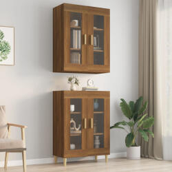 vidaXL barna tölgyszínű függő faliszekrény 69, 5 x 34 x 90 cm (817389) - balena